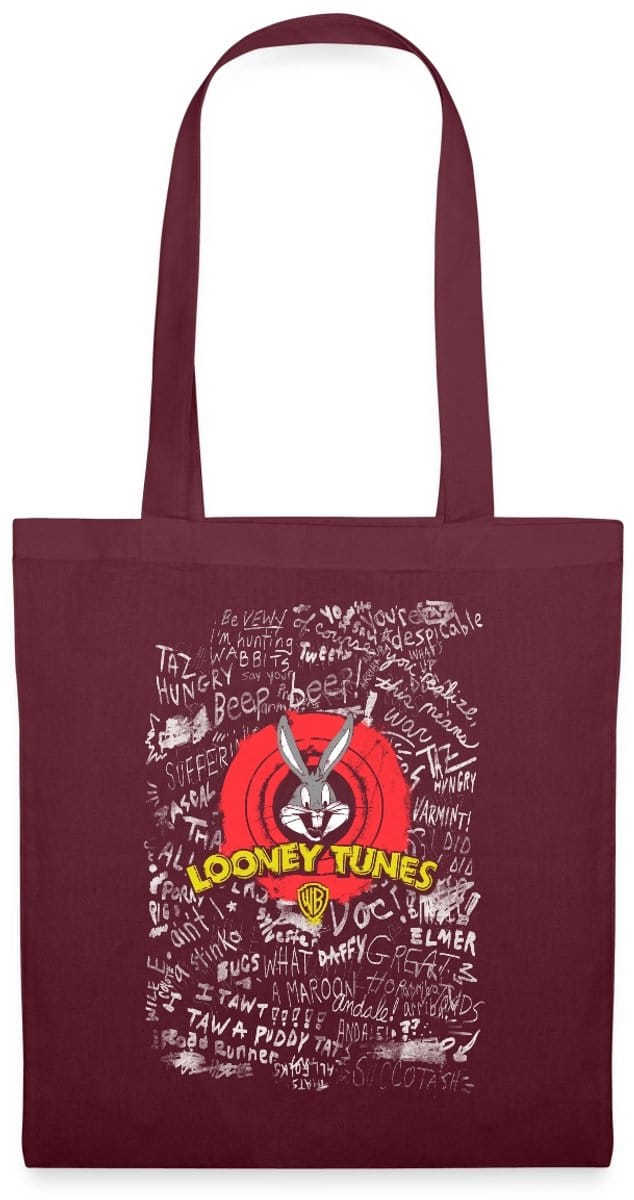 Looney Tunes Scribbles Tas Van Stof Schoudertas