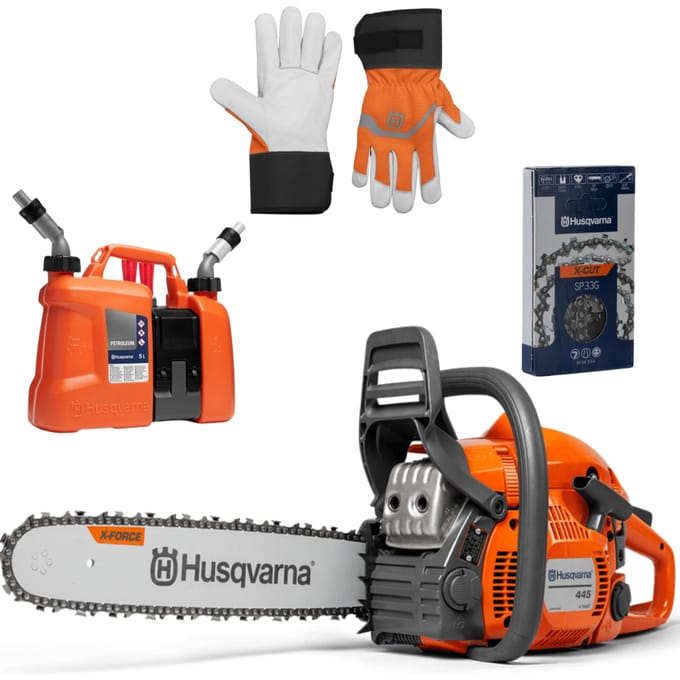 Husqvarna 445 Kettingzaag Actie