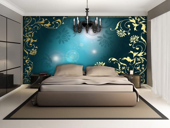 Poster | Turquoise | 104 x 70,5 cm