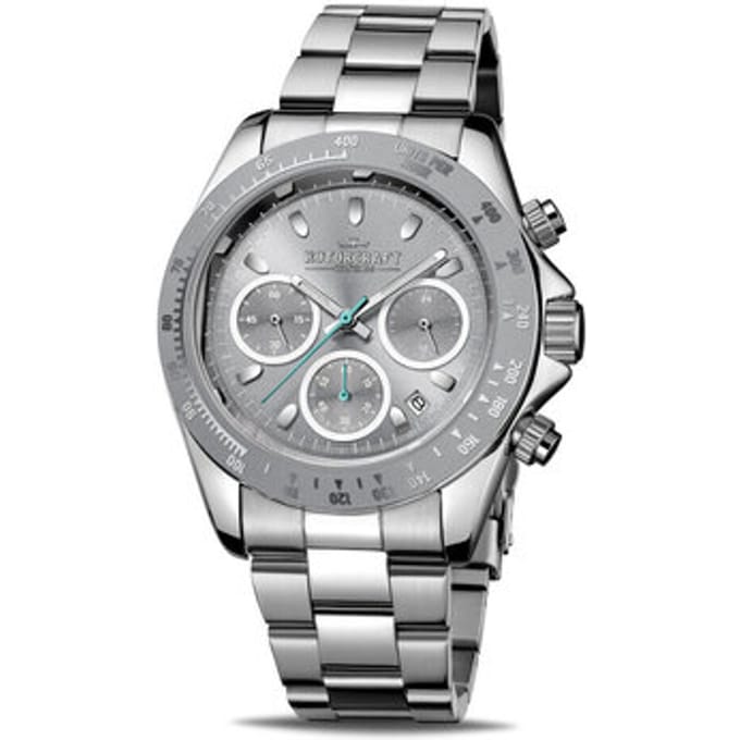 Rotorcraft - Heren Horloge Cargo - Zilver