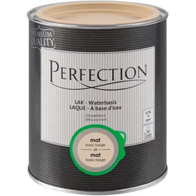 Perfection Houtlak Ultradekkend - Mat - Basic Beige - 750ml