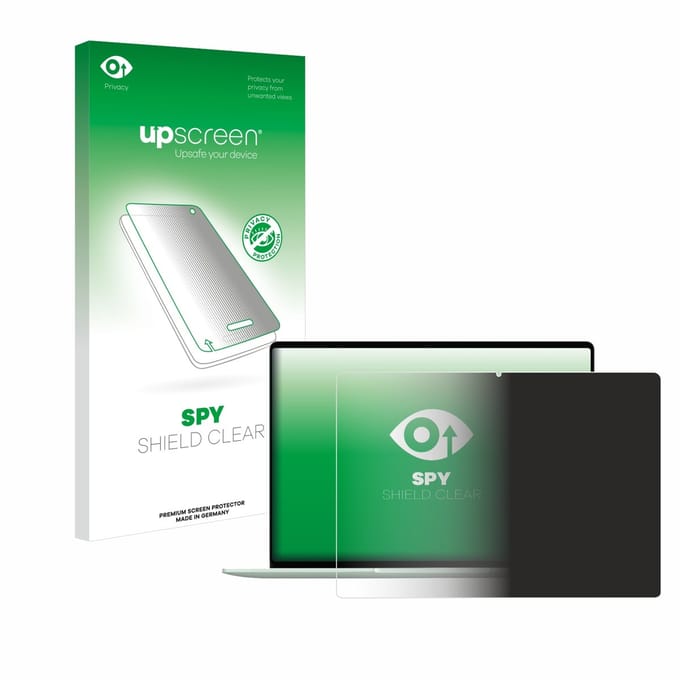 upscreen - privacy screenprotector voor Huawei MateBook 14 2024 - Folie Beschermfolie Blauwlichtfilter
