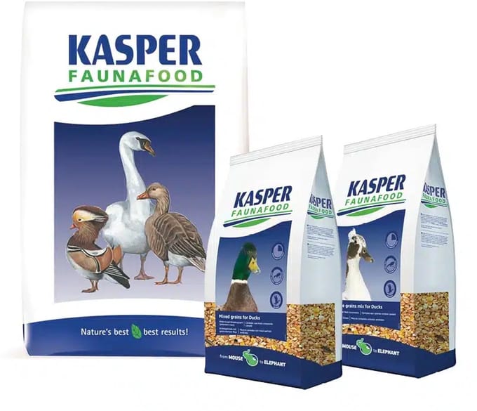 Kasper Faunafood Anseres eendengraan hele granen 20kg eendenvoer