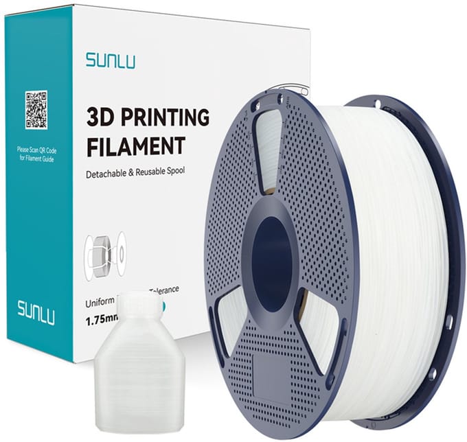 Sunlu - PLA - Wit - 1kg - 1.75mm - 3D Filament