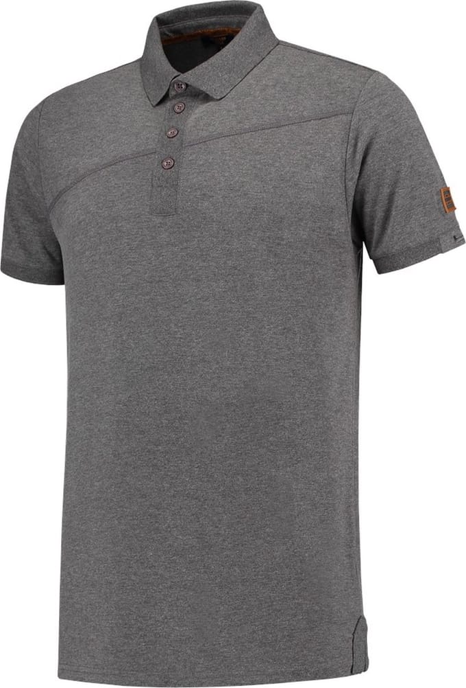 Tricorp Poloshirt Premium Naden 204002 Grijs - Maat XXL