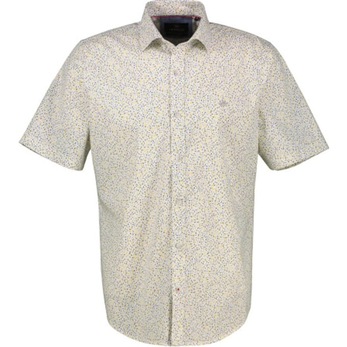 Lerros - Heren Overhemd - 2542305 - 100 White
