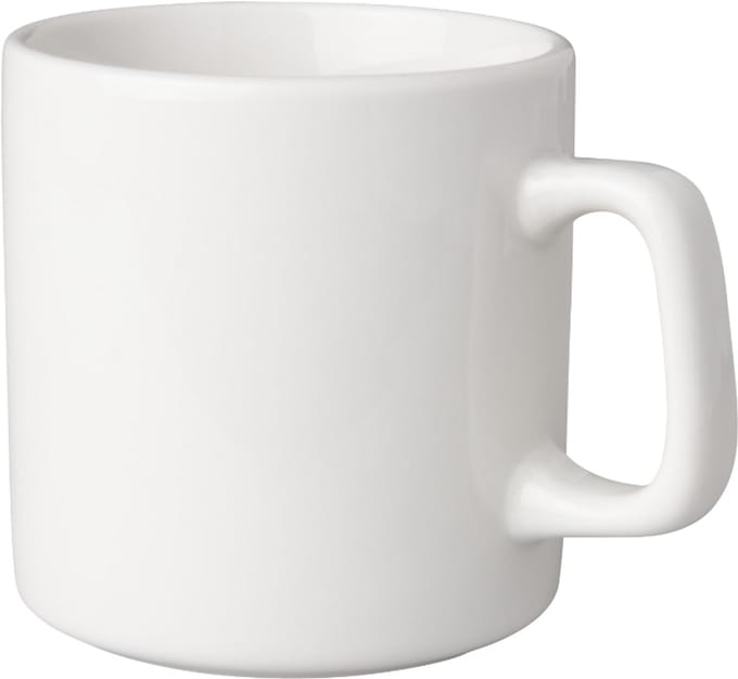Mammoet - Brabant - Beker - Budgetline - 20 cl - Wit - Porselein - 12 stuks