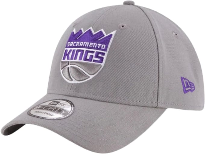New Era Cap 9FORTY Sacremento Kings - One size - Unisex - Grijs