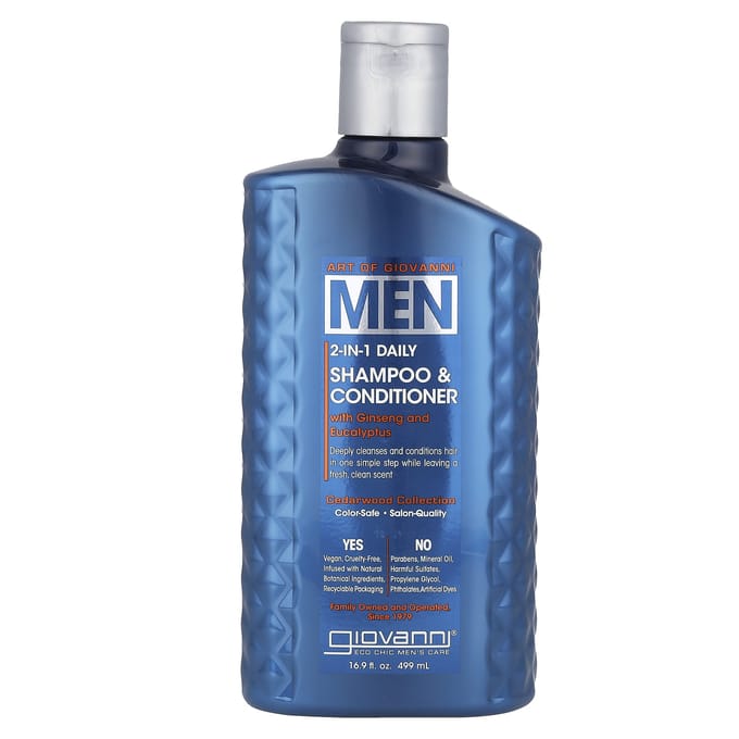 Giovanni Cosmetics - Men's 2-in-1 Daily Shampoo & Conditioner