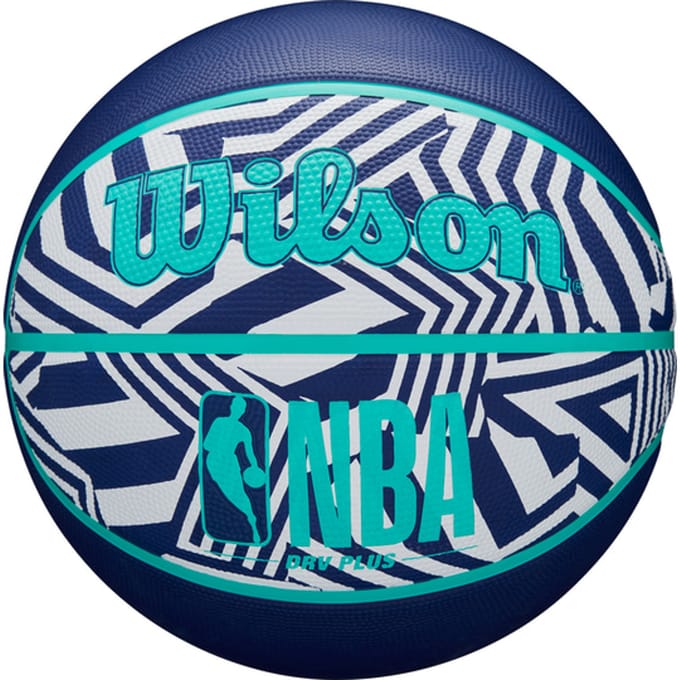 Wilson NBA DRV Plus Dazzle Camo Indigo Basketbal Maat 7