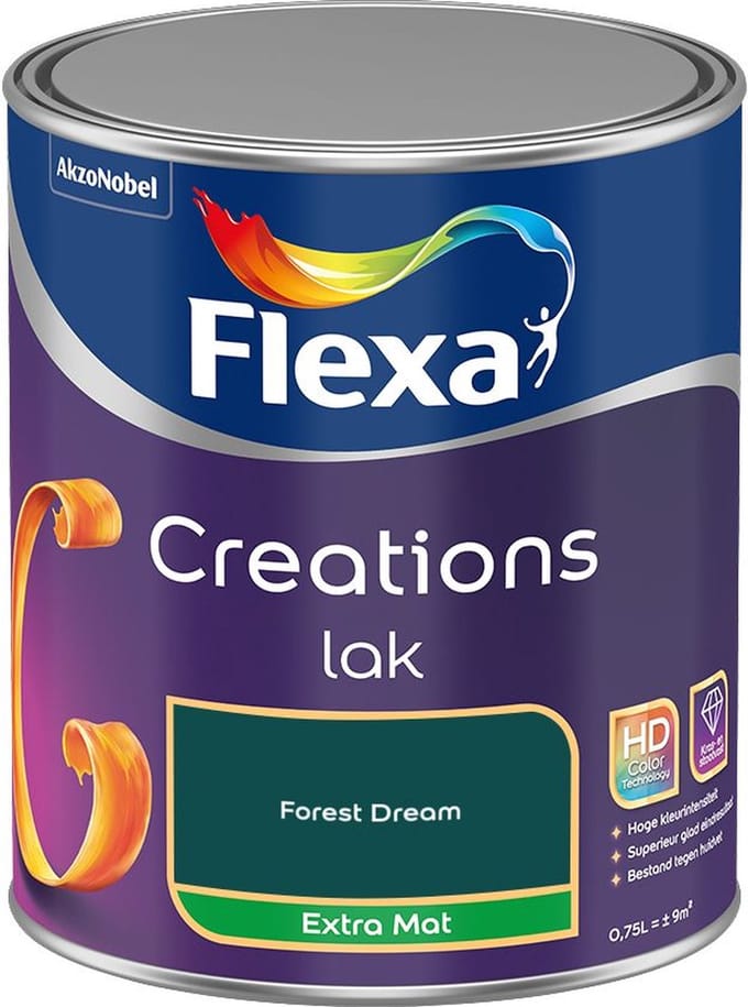 Flexa - Creations Lak Extra Mat - Forest Dream - Mengverf - 750 Ml