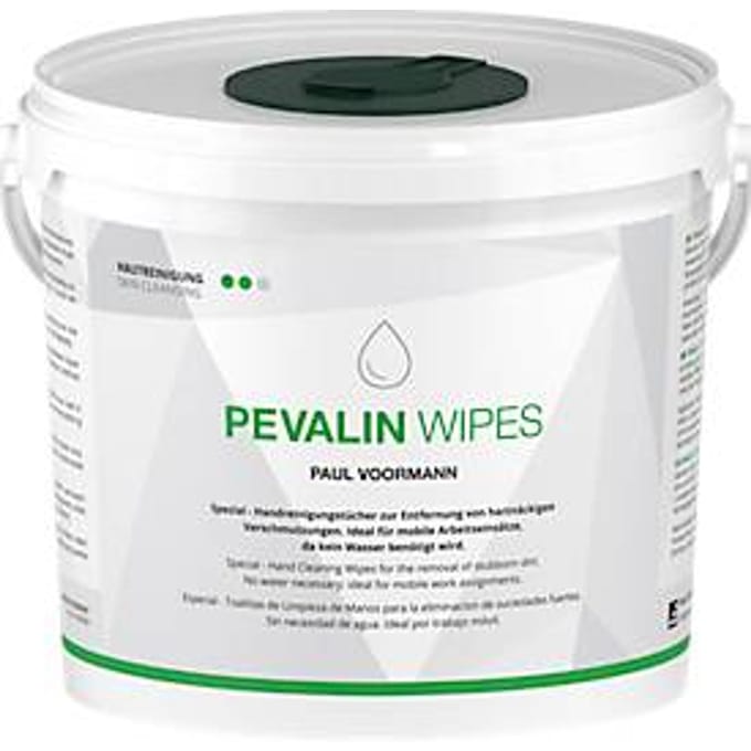 Handreinigingsdoekjes tesa Pevalin Wipes, wit, 150 stuks