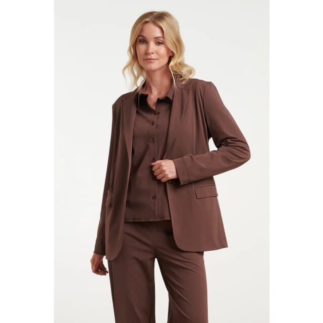 Smashed Lemon Blazer in comfortabele travel quality |