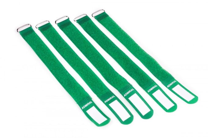 Admiral Cable Wrap 260, Set van 5 stuks, Groen