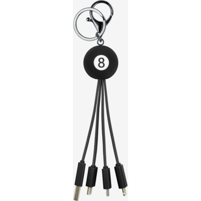 Legami multi 4 in 1 usb lader - 8 ball