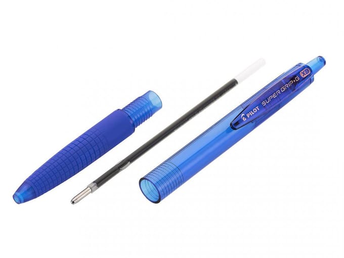 Pilot Super Grip G Retractable Blauw