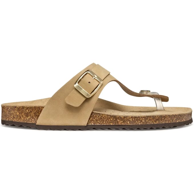 Geox Brionia K Sandalen Bruin EU 38 Vrouw