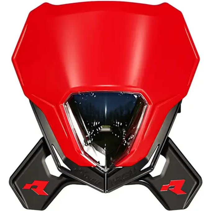 Motorfiets Verlichting Kentekenplaat Belicht Racetech V-Face 2.0