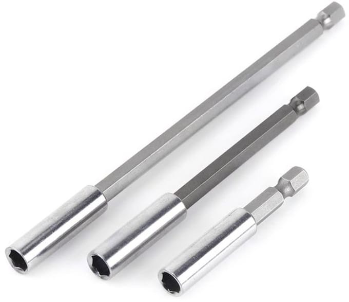 Dailygoody - Magnetische Schroefbit Houder Set - 3 Stuks - 1/4 inch