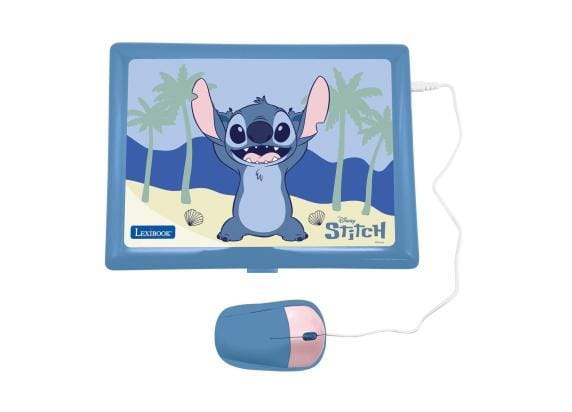 Lexibook Stitch Tweetalige educatieve laptop NL/FR 82 activiteiten Interactief speelgoed Computer & tablets