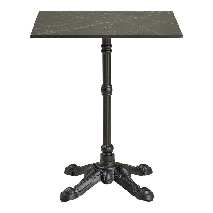 House Nordic Bistrotafel - Rechthoek Marmerlook - 60x60x73cm