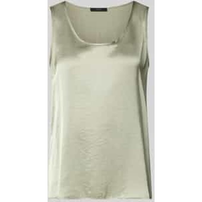 regular fit top met viscose