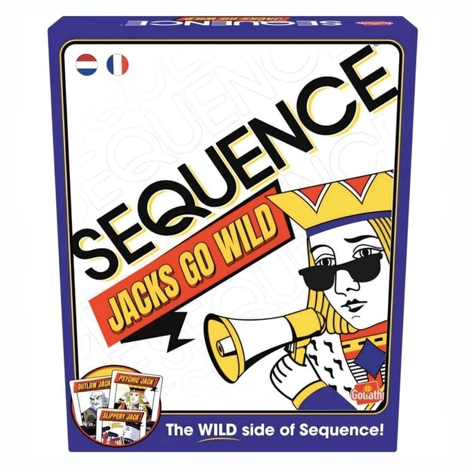 Goliath - Sequence Jacks Go Wild - Bordspel - Gezelschapsspel