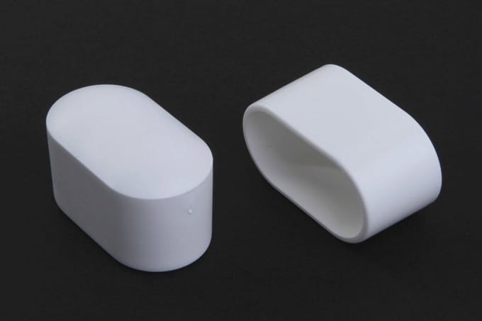 Stoelpootbeschermers voor vloerbescherming 38 x 20 mm - Set van 8