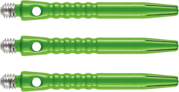 Aluminium Dart Stems (Shaften) in Set van 2 - Hoge Kwaliteit Gripprofiel