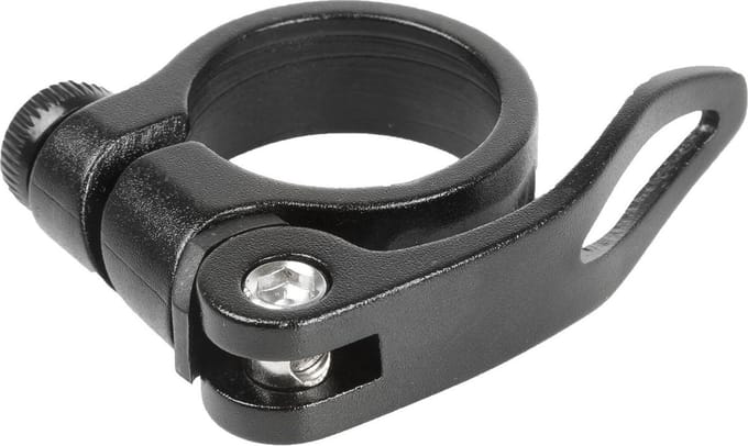 M-wave Zadelpenklem Met Snelspanner 34,9 Mm Zwart