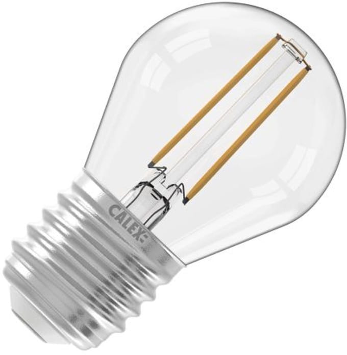 2 stuks - Calex - Led - kogellamp - 3,5W (25W) E27 - Helder