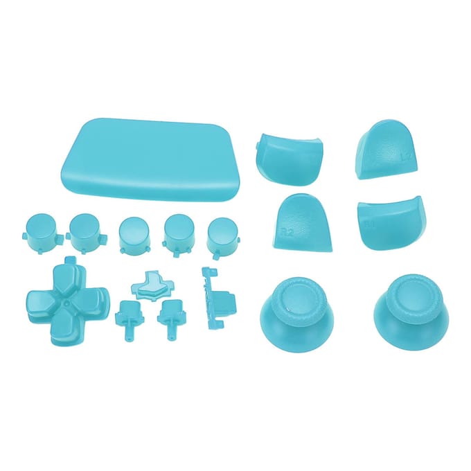 16 Pièces Boutons de Remplacement pour Manette de Jeu pour PS5 Manette de Jeu Remplacement Joysticks Boutons Gâchettes rouge