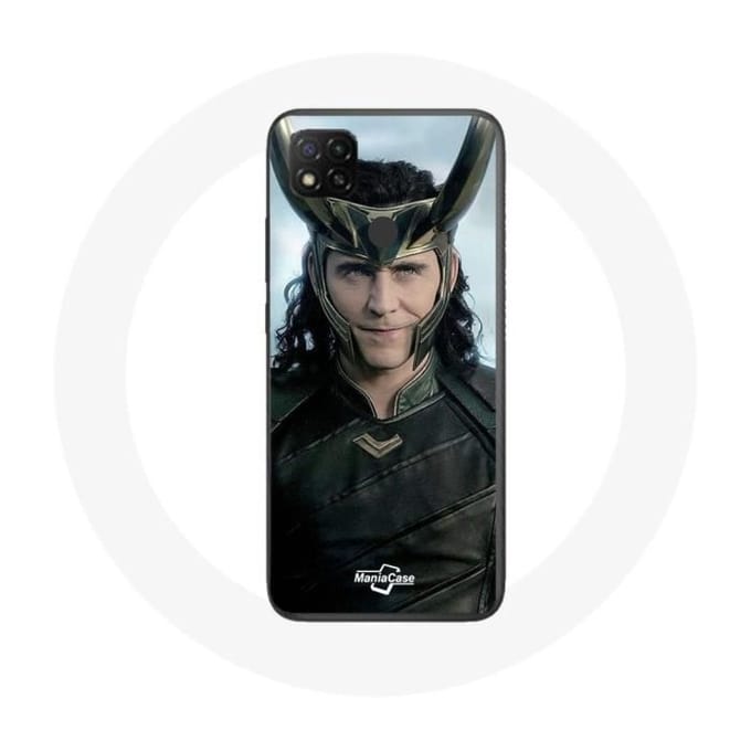 Coque pour Xiaomi Redmi 9C Loki Thor Ragnarok avec Casque Saison 1