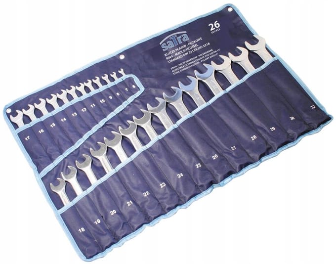 26-delige Ring- en Steeksleutelset 6-32mm