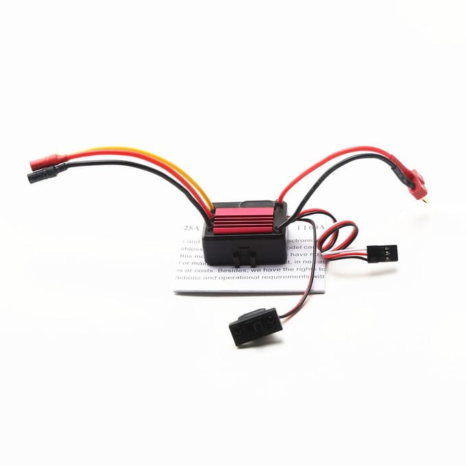 GTSKYTENRC Waterdichte 2845 Borstelloze Motor 5900KV & 35A Borstelloze ESC & Programmeerkaart 3700KV zwart