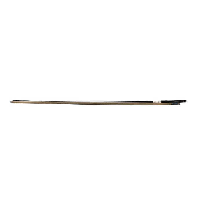 Archet de violon octogonal en fibre de carbone, en ébène pur, sculpté, couleur coquille brown