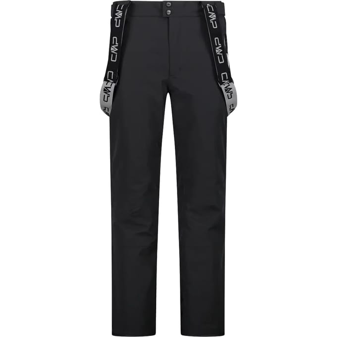 CMP Men's Stretch Ski Pants -  Wintersportbroek Voor Heren - Zwart - 46