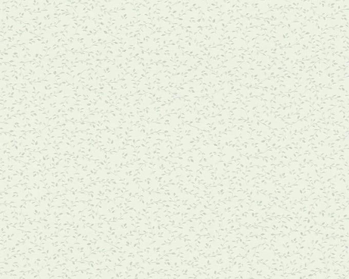 FIJNE BLAADJES BEHANG | Botanisch - metallic groen - A.S. Création Blooming