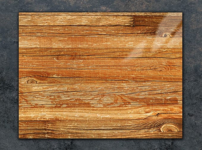 TMK ArtDeko - Snijplank - 30x22 cm - Glas - Antislip