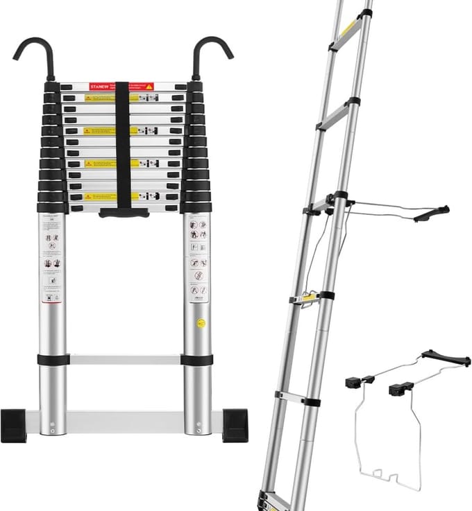Telescoopladder - Vouwladder - Telescoopladder Aluminium