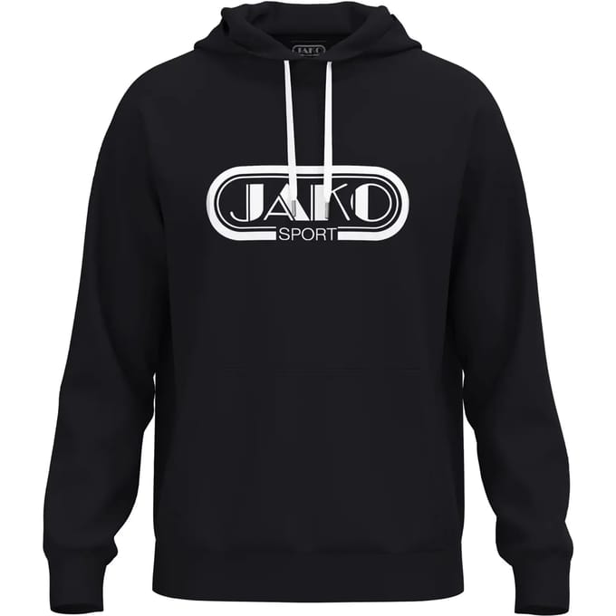Jako Promo Sweater Met Kap Kinderen - Zwart | Maat: 164