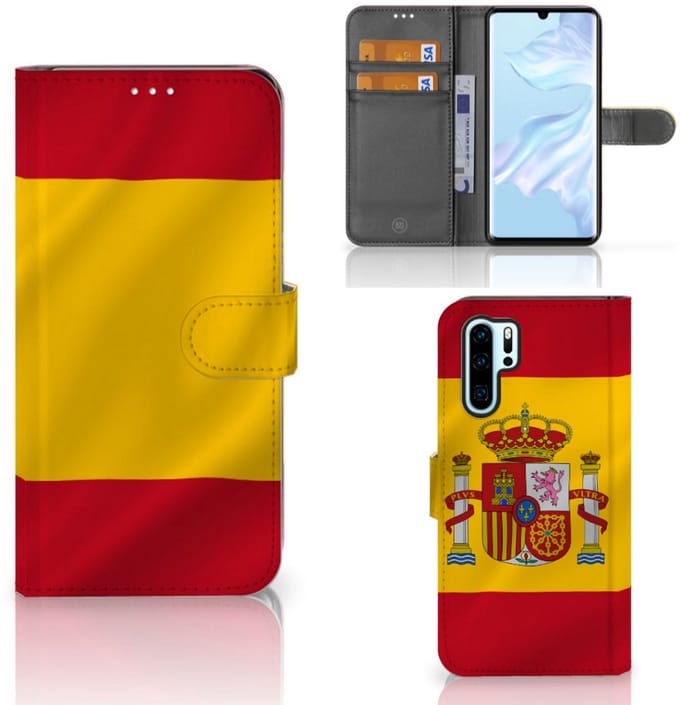 Huawei P30 Pro Bookstyle Case Spanje