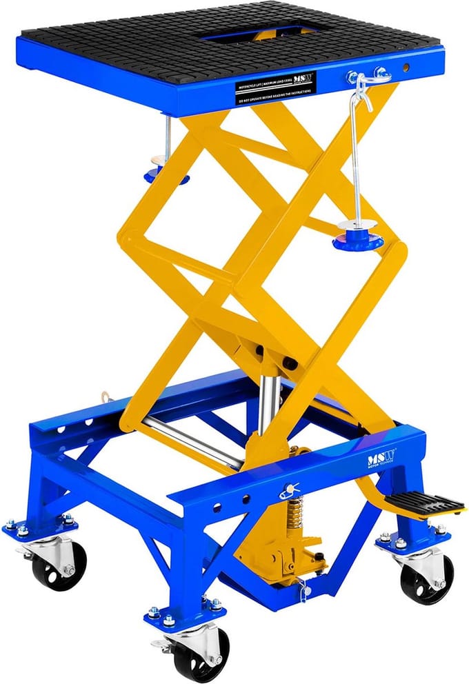 MSW Schaarkrik-platform met rolwielen– 135 kg 10060317