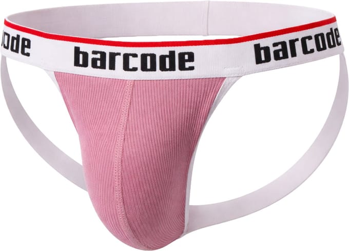 Barcode Berlin Cosme Jockstrap Brownishpurple - MAAT M - Heren Ondergoed - Jockstrap voor Man - Mannen Jock