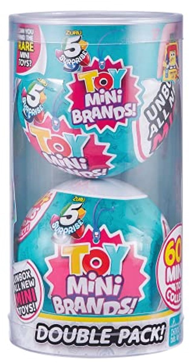 5 Surprise Mini Brands Capsules - Verzamelspeelgoed (2 stuks)