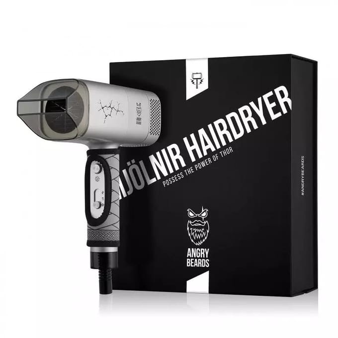 Mjölnir Haar- en Baarddroger - Angry Beards