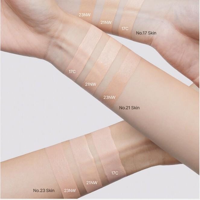 [GIVERNY] Cushion Mat Fit Milchak avec Recharge (3 couleurs) SPF 40 PA++ 12 g * 2 unités 17C PORCELAIN beige