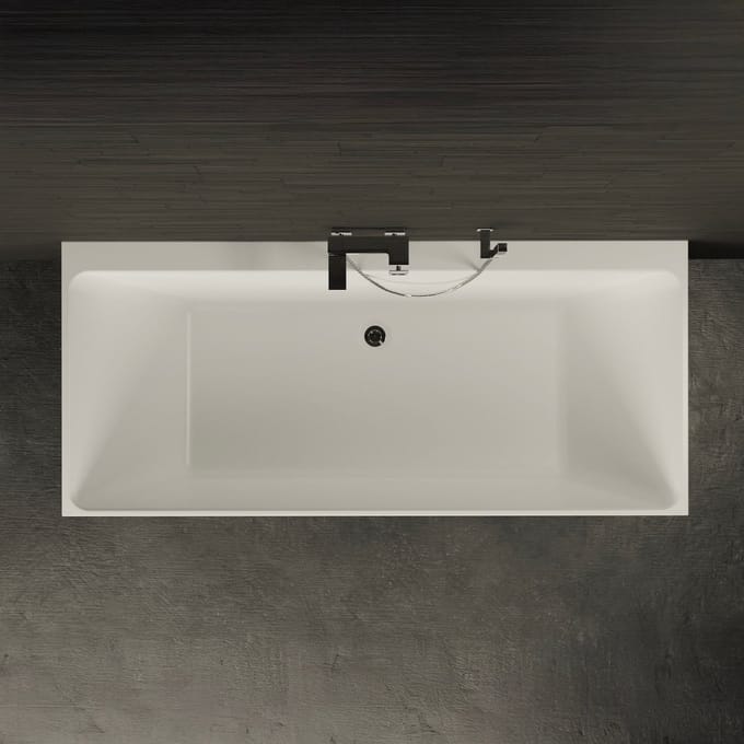 SPALINA - Vrijstaand bad - Cobalt 170 blanche, 170 x75 x56 cm, Wit
