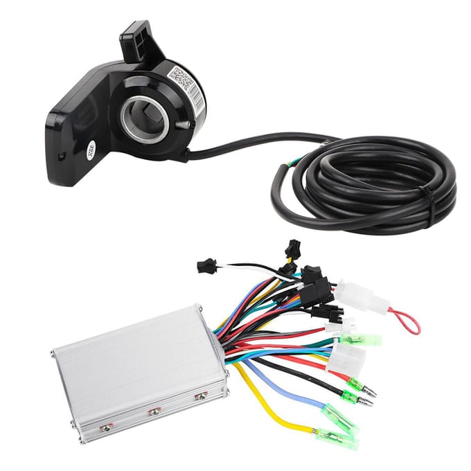 36V 350W Waterdicht LCD Display Paneel Elektrische Fiets Scooter Borstelloze Controller Kit black