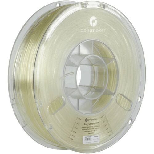 Polymaker PJ01011 PolySmooth Filament PVB Polijstbaar 1.75 mm 750 g Transparant 1 stuk(s)